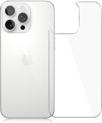 VOLMERE Back Tempered Glass for Compatible For iPhone 16 Pro(Pack of 1)