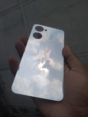 MOKPLZ Back Tempered Glass for REALME 10 PRO 5G BACK SILVER TEMPERD GLASS(Pack of 1)