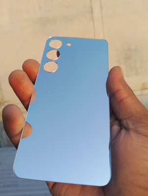 MOKPLZ Back Tempered Glass for BACK SILVER TEMPERD GLASS FOR SAMSUNG GALAXY S23(Pack of 1)