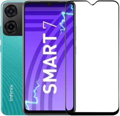 DMJHP Back Tempered Glass for Infinix Smart 7 HD(Pack of 1)