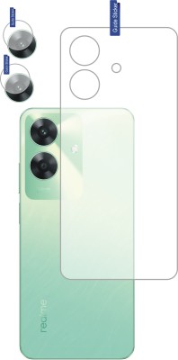 DESIBUZZ Back Tempered Glass for realme C61, [Flexible], realme C61 camera lens(Pack of 2)