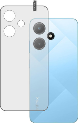 BOMGUARD Back Tempered Glass for INFINIX HOT 30i(Pack of 1)