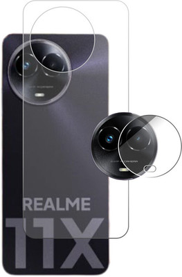 FINCH Back Tempered Glass for REALME 11X 5G, REALME C67, REALME NARZO 60X 5G(Pack of 1)