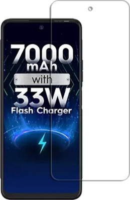 SOMTONE Back Tempered Glass for Tecno POVA 3 FRONT SCREEN GUARD(Pack of 1)