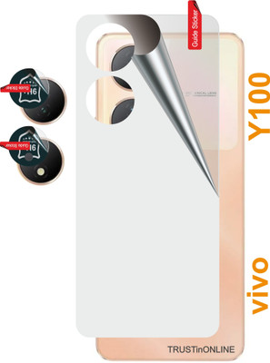 skrechtech Back Tempered Glass for vivo Y100 5G, vivo Y100, {Camera lens}(Pack of 2)