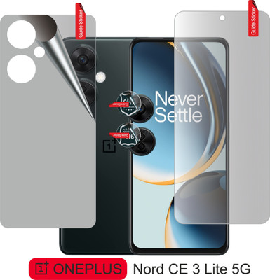 skrechtech Back Tempered Glass for OnePlus Nord CE 3 Lite 5G, Nord CE 3 Lite 5G, {Camera lens}, CE 3 Lite 5G(Pack of 3)