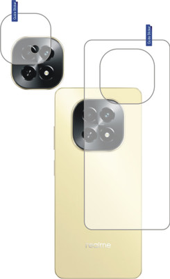 DESIBUZZ Back Tempered Glass for realme C63 5G, (Flexible), realme C63 5G camera lens(Pack of 2)