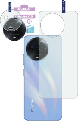 DESIBUZZ Back Tempered Glass for realme 11x 5G, (Flexible), realme 11x 5G camera lens(Pack of 2)