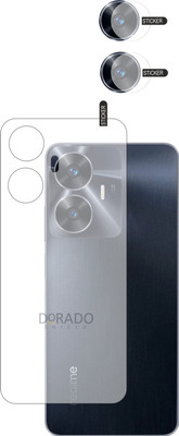 DORADO SHIELD Back Tempered Glass for realme c55 5g back tempered glass(Pack of 2)