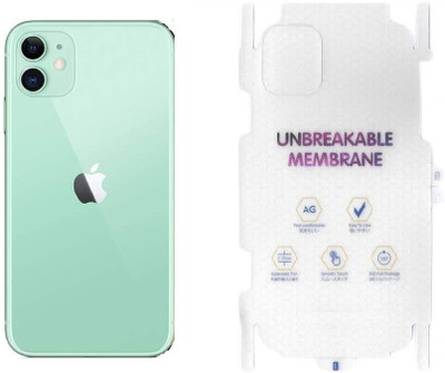 ELEF Back Screen Guard for Apple iPhone 12 Mini Unbreakable Back Membrane 360 Protection(Pack of 1)