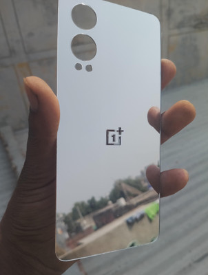 MOKPLZ Back Tempered Glass for ONEPLUS NORD CE4 LITE 5G BACK SILVER TEMPERD GLASS(Pack of 1)