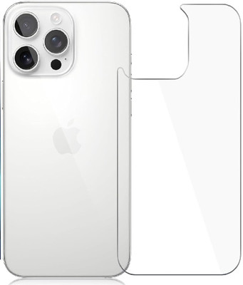 CallSmith Back Tempered Glass for Compatible For iPhone 16 Pro Max(Pack of 1)