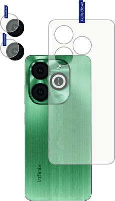 DESIBUZZ Back Tempered Glass for Infinix SMART 8 HD, Infinix SMART 8 HD camera lens(Pack of 2)