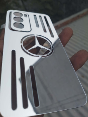 MOKPLZ OPPO RENO 12 PRO 5G SILVER MIRROR BACK PANNEL Mobile Skin(Silver)