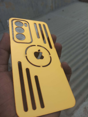 MOKPLZ OPPO RENO 12 PRO 5G GOLDEN MIRROR BACK PANNEL Mobile Skin(GOLDEN)