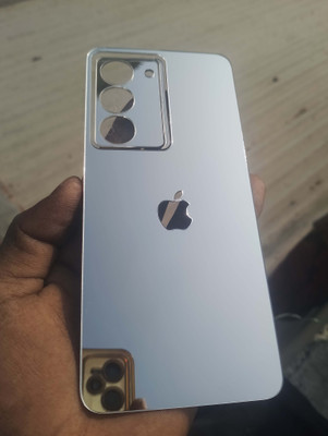 MOKPLZ Back Tempered Glass for Realme 14x 5G SILVER TEMPERD GLASS(Pack of 1)