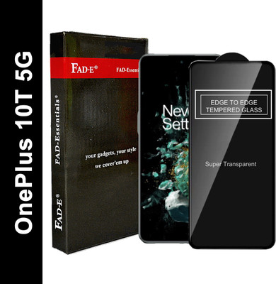 FAD-E Edge To Edge Tempered Glass for OnePlus 10T 5G, OnePlus 10R 5G(Pack of 1)