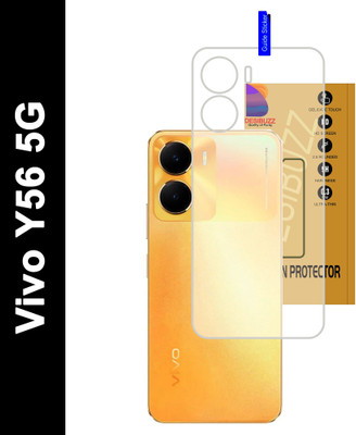DESIBUZZ Back Tempered Glass for Vivo Y56 5G, (Flexible)(Pack of 1)