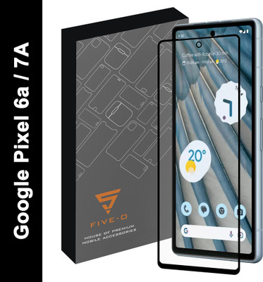 FIVE-O Tempered Glass Guard for Google Pixel 7A, Pixel 6A(Pack of 1)