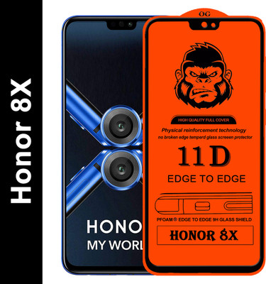 GORILLA FIVE Edge To Edge Tempered Glass for Honor 8X(Pack of 1)