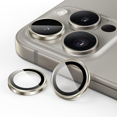 AEHUB Camera Lens Protector for iPhone 15 Pro & iPhone 15 Pro Max (3Pc Set)(Pack of 1)