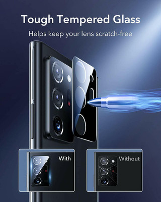 Dallao Camera Lens Protector for Samsung Galaxy S20 [Full Coverage 360 Degree protection Tempered Glass(Pack of 1)