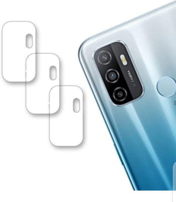 KHWABEEDA Camera Lens Protector for OPPO A53 CAMERA LENS (PACK OF 3)(Pack of 3)
