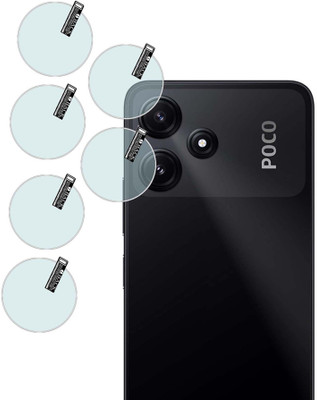 MOKPLZ Camera Lens Protector for POCO M6 PRO 5G SMARTPHONE(Pack of 3)