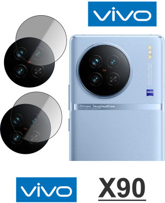 PONDRIK Back Camera Lens Glass Protector for VIVO X90(Pack of: 2)