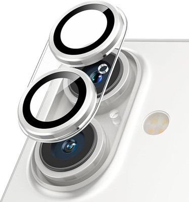 CASEKOO Back Camera Lens Glass Protector for iPhone 16, iPhone 16 Plus(Pack of: 1)