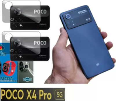 chakoor Camera Lens Protector for POCO X4 Pro 5G(Pack of 2)