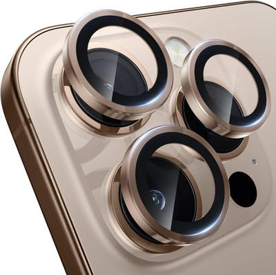 MATSV Camera Lens Protector for iPhone 16 Pro / iPhone 16 Pro Max (3Pc Set)(Pack of 1)