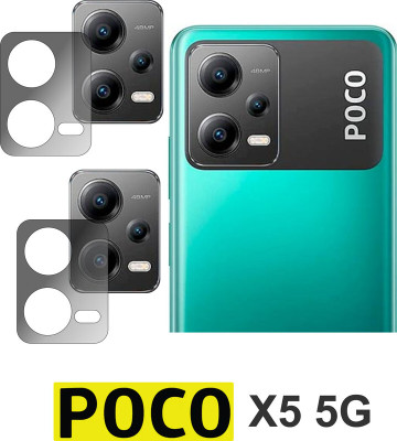 Cinzia Camera Lens Protector for POCO X5 5G(Pack of 2)