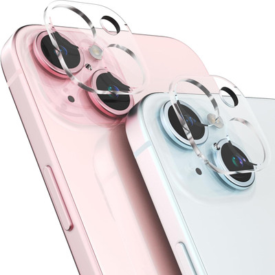 suoman Camera Lens Protector for iPhone 15, iPhone 15 Plus(Pack of 2)