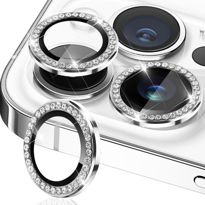 CASELIA Camera Lens Protector for iPhone 15 Pro Max, iPhone 15 Pro(Pack of 3)