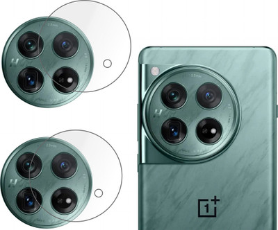 CINZIA Back Camera Lens Glass Protector for OnePlus 12, OnePlus 12 5g(Pack of: 2)