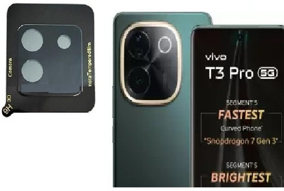 O2MG Camera Lens Protector for vivo T3 Pro 5G(Pack of 1)