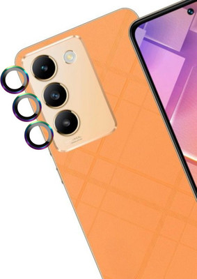 A3sprime Camera Lens Protector for vivo Y200e 5G, |Edge to Edge Full Coverage 9H Hardness Tempered Glass with Ring Guard Camera Lens Protector|(Pack of 3)