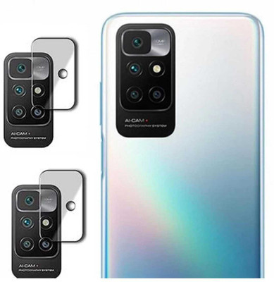 ZIDZEE Back Camera Lens Glass Protector for MI REDMI 10 PRIME CAMERA LENS( PACK OF 2)(Pack of: 2)