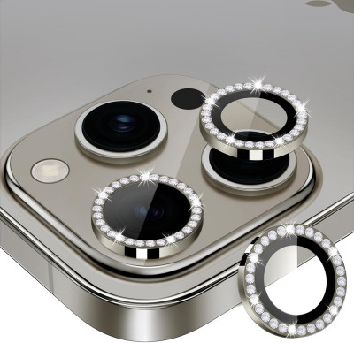 AEHUB Camera Lens Protector for iPhone 15 Pro & iPhone 15 Pro Max (3Pc Set)(Pack of 1)