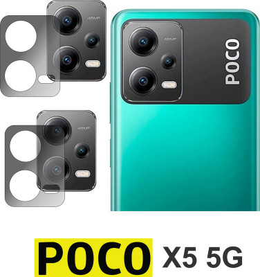 Cinzia Camera Lens Protector for POCO X5 5G(Pack of 2)