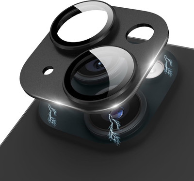 CASELIA Camera Lens Protector for APPLE iPhone 15 Plus, APPLE iPhone 15 Black(Pack of 1)