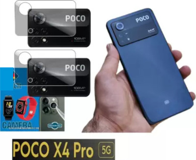 chakoor Camera Lens Protector for POCO X4 Pro 5G(Pack of 2)