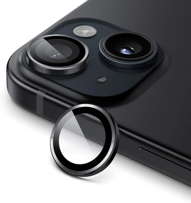 CASELIA Camera Lens Protector for iPhone 15/15 Plus, iPhone 15 Plus Camera lens protector(Pack of 1)