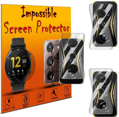 FCS Camera Lens Protector for Xiaomi Poco F4 GT Camera (Glossy)(Pack of 3)