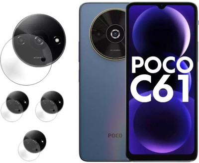 DB Camera Lens Protector for POCO C61 CAMERA LENS ( PACK OF 4)(Pack of 4)