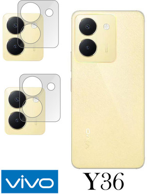 CINZIA Back Camera Lens Glass Protector for VIVO Y36(Pack of: 2)