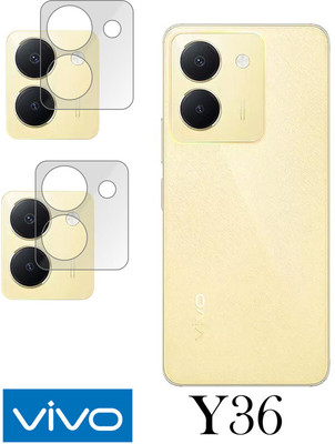 CINZIA Back Camera Lens Glass Protector for VIVO Y36(Pack of: 2)
