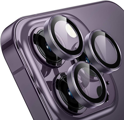 CASEKOO Camera Lens Protector for iPhone 14 Pro Max, iPhone 14 Pro, Casekoo - IN CASEKOO IN LOVE(Pack of 1)
