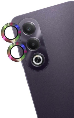 A3sprime Back Camera Lens Ring Guard Protector for OPPO K12x 5G, Rainbow(Pack of: 2)